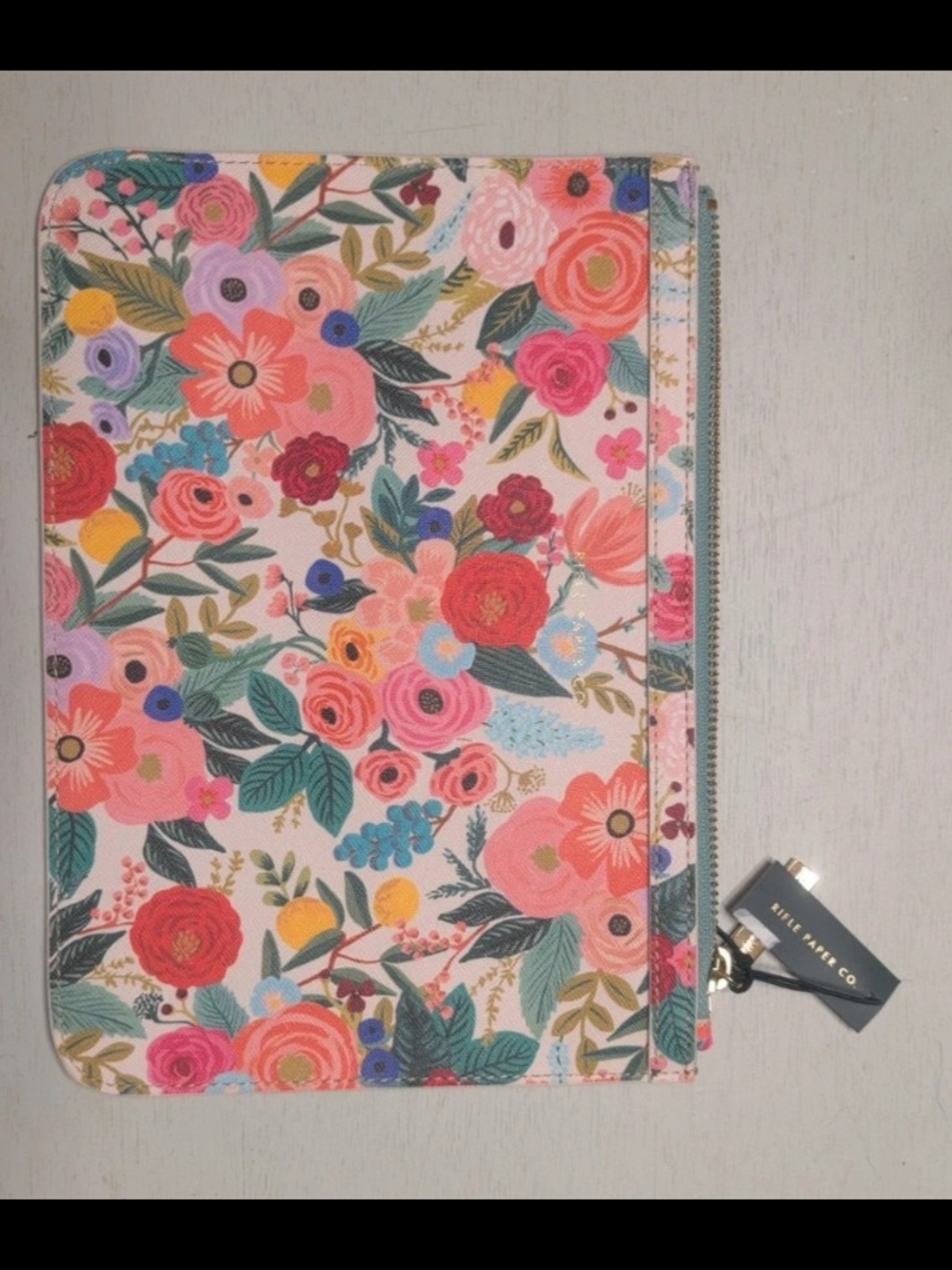 Rifle Paper Co Garden Party Zippered Clutch - Picture 4 of 4